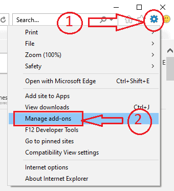 INTERNET EXPLORER OPTION