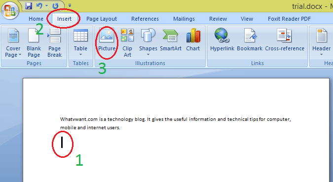 How To Add Graphics In Word Document