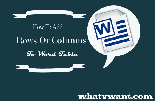 How To Add Row Numbers In Word Table Printable Online