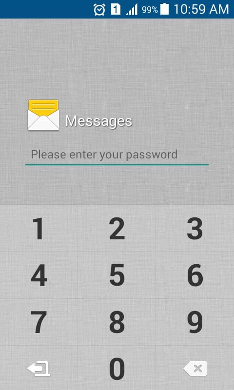 Loock messages android 1