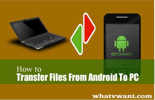 download files from android to pc