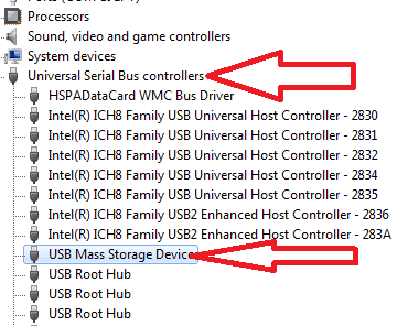 how to fix the error usb device not recognized