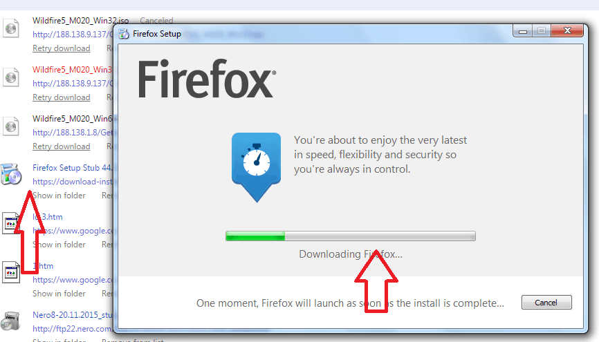 Install mozilla firefox