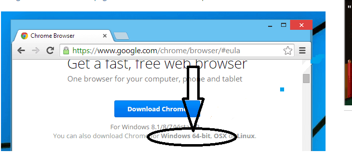 Google chrome 64 bit