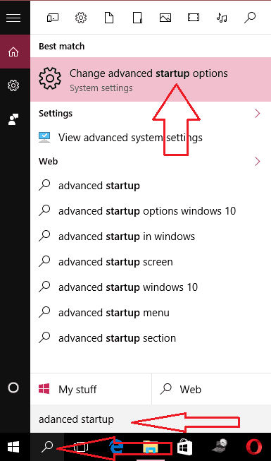 advanced start up