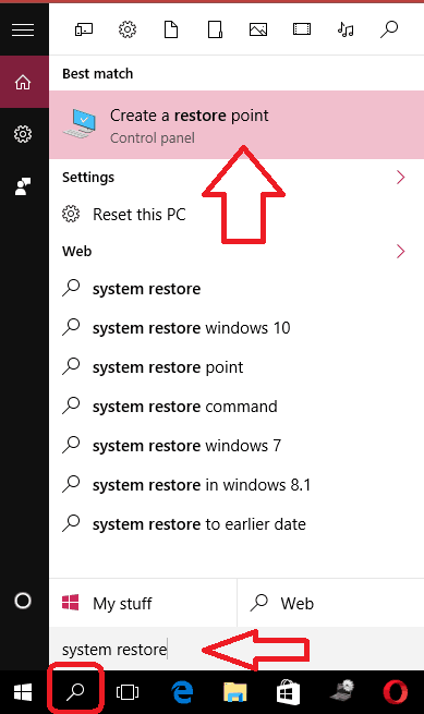 restore computer to earlier date in windows8_10