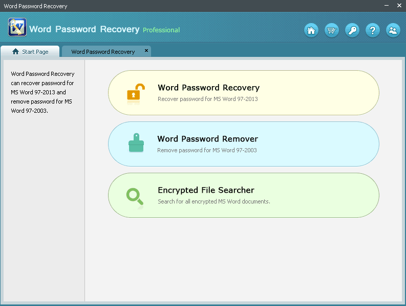 smartkey word password recovery