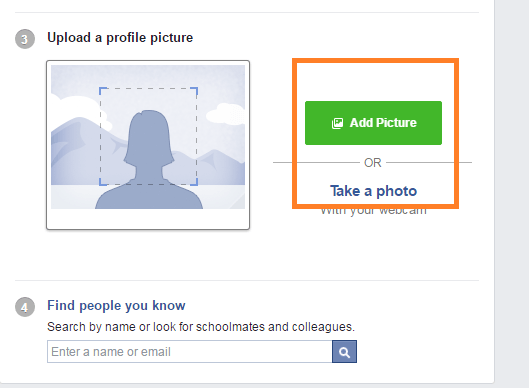 facebook sign up new account