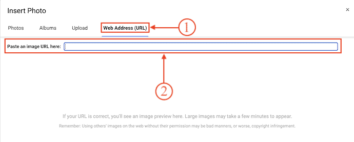 Image Web Address URL