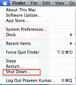 Apple Shut Down