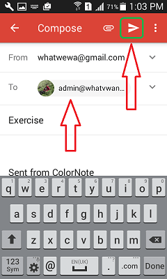 send-colornote-notes-using-gmail