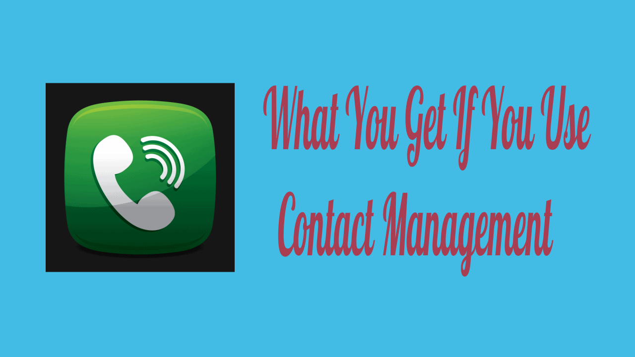 Contact Management