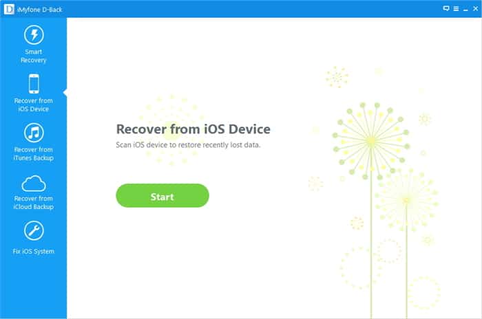 Recover deleted data from iPhone