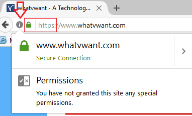 secure website firefox