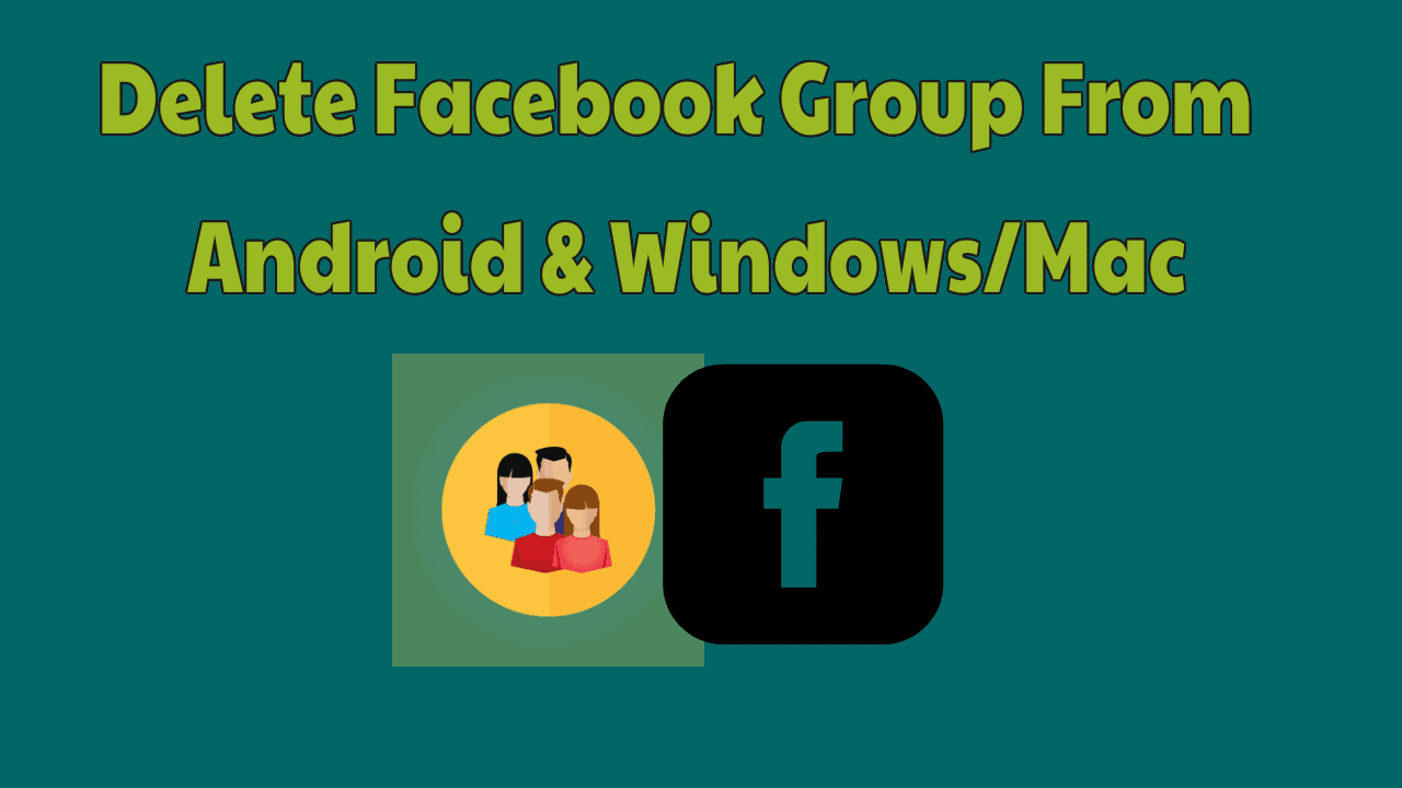 Delete Facebook Group From Android