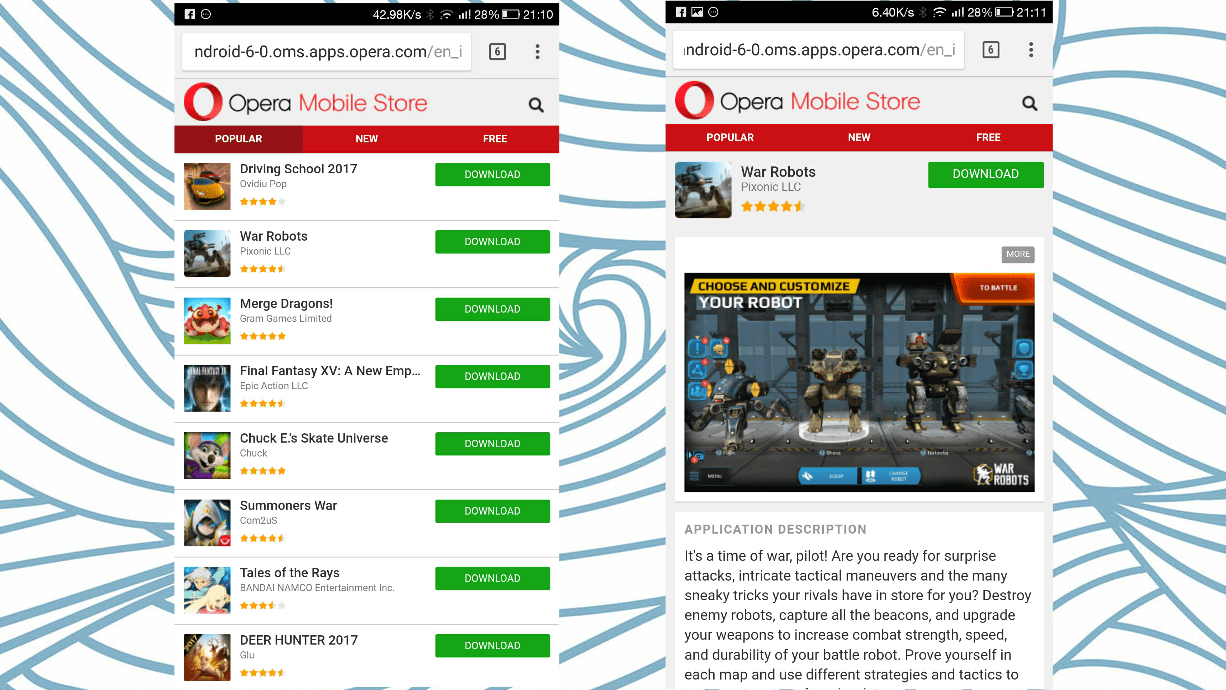 Opera App Store - Google Play Store Alternative ?
