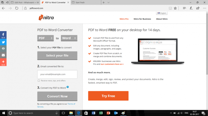 2 Ways to convert PDF to Word