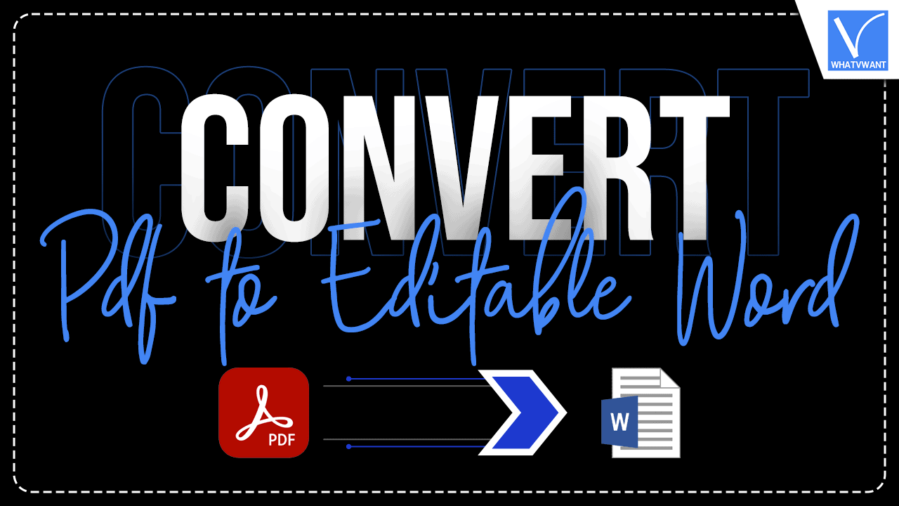 PDF To Editable Word