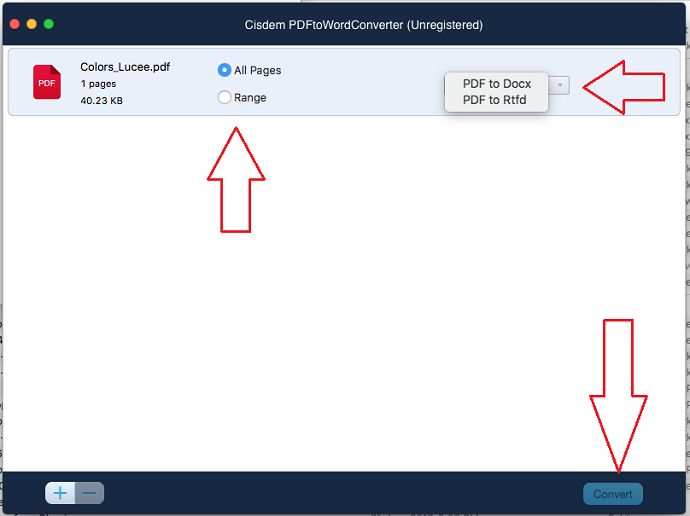 convert pdf to word on mac