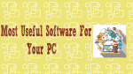 Software for your PC