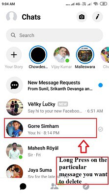 How to Delete Facebook Messages in Android Mobile