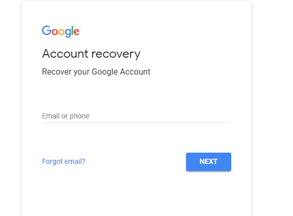 Recover deleted Gmail account