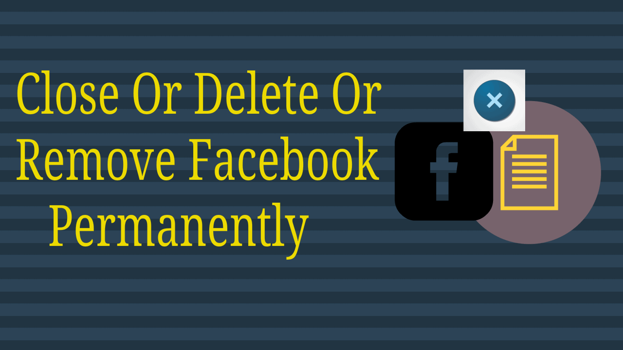 how to remove fb page in facebook