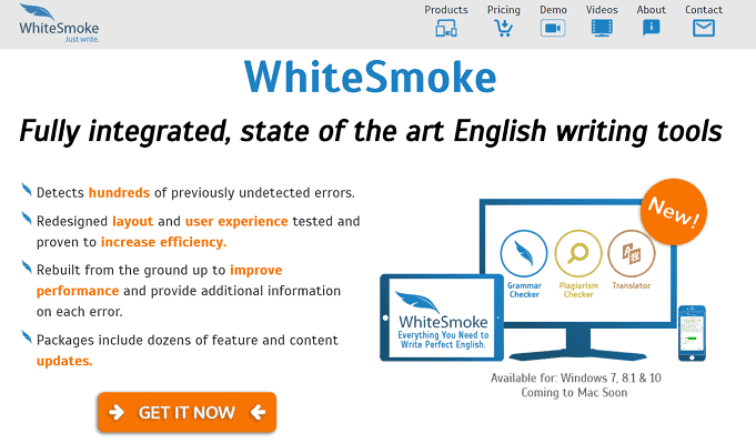 White smoke homepage