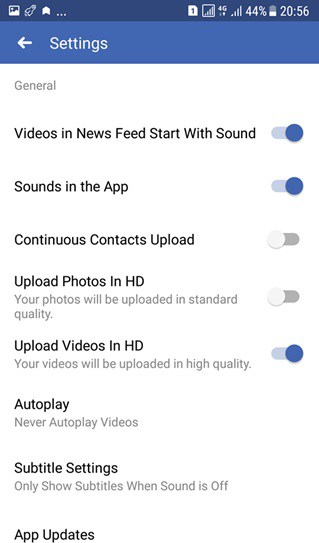 Upload HD video to Facebook