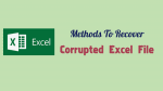 Recover Corrupted Excel File