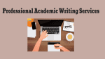Professional Academic Writing Services