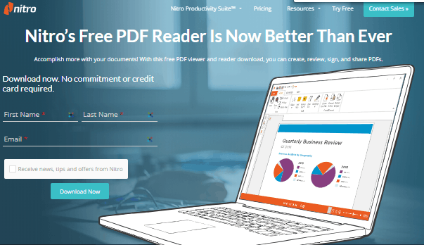 Nitro pdf reader