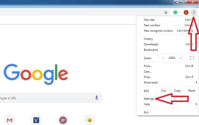 Google Chrome Settings