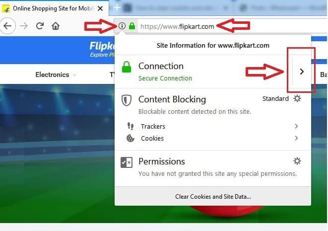 Secure Connection option on Mozilla Firefox