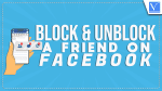 Unblock a Friend on Facebook