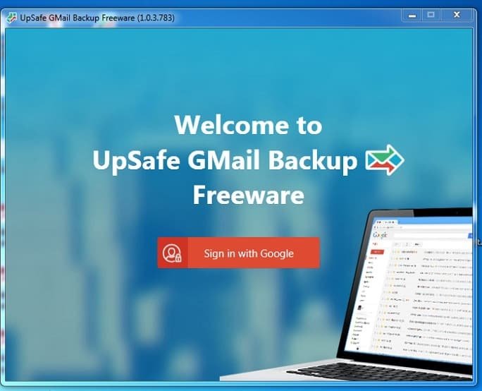 Upsafe Gmail backup