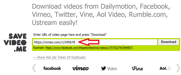 Enter-or-Paste-URL-of-Vimeo-Video-on-search-bar-of-savevideo.me-site.