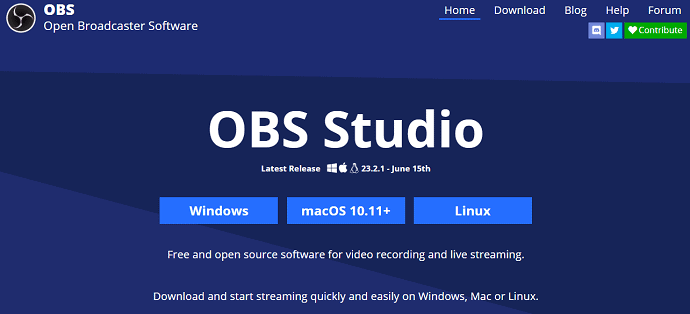 OBS Studio-Screen-Recording-Software-to-record-vidoes-of-Vimeo.