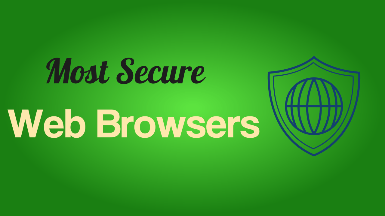 Introducing 8 Most Secure Web Browsers To Use Now [2022]