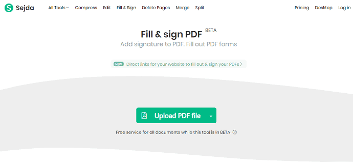 Sejda-PDF-Signature-Site-HomePage