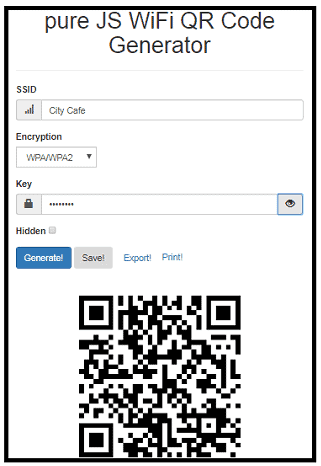 Generating-the-QR-Code-for-the-Wi-Fi-Network-via-QiFi-website