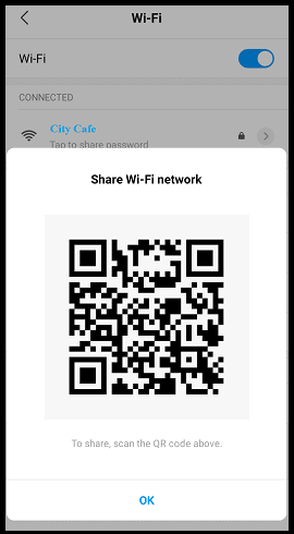Share-Wi-Fi-Password-as-QR-Code-on-Android-Device