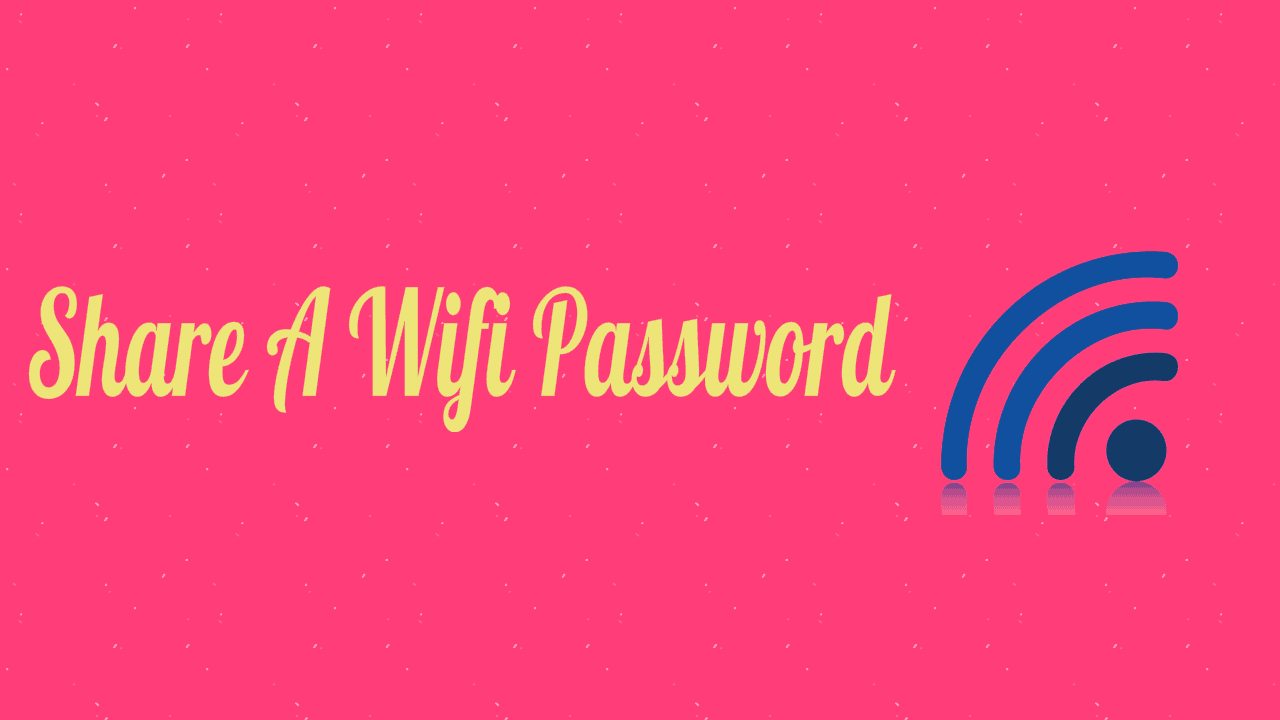 Share WiFi Password