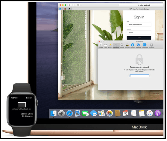 Approve Apple Watch- feature -of- macOS Catalina