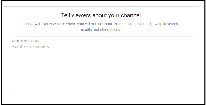 Add-Description-to-your-YouTube-channel