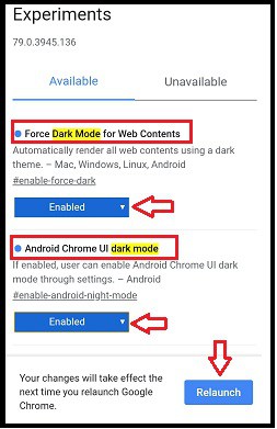 Enabling-Dark Mode-flags-on-Google-Chrome