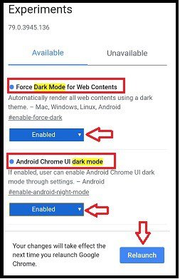 Enabling-Dark Mode-flags-on-Google-Chrome