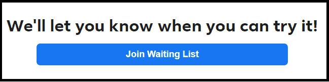 Join Waiting List-option-on-Facebook