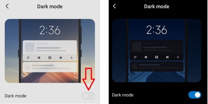 Enabling-instagram dark-mode-in-Android