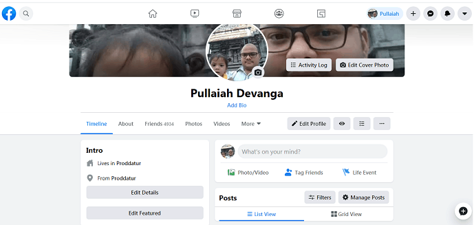 New Facebook-Profile-page-with-Cleaner look-and-bigger-text